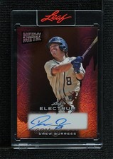 2024 Leaf Electrum Heavy Metal Bronze 4/15 Drew Burress #HM-DB1 Auto 12v1