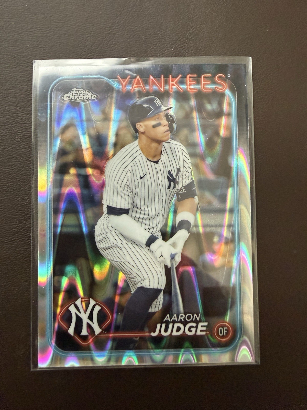2024 Topps Chrome - Aaron Judge #50 RayWave Refractor