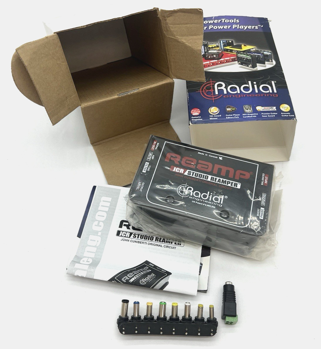 Radial Engineering Reamp JCR Passive Reamper LN