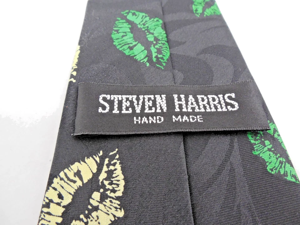 Steven Harris Tie "Kiss Me I'm Irish" Novelty Polyester China 58" x 3.75" — 第 4/4 张图片