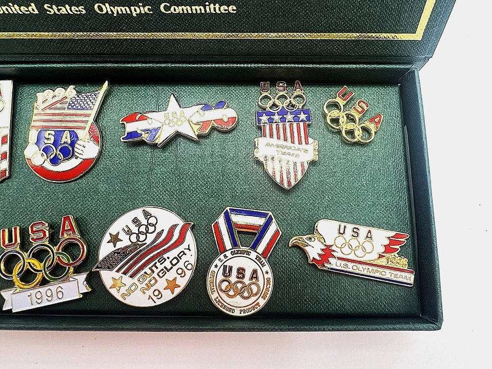 SEALED IN BOX 1996 Atlanta Centennial Olympic Games Commemorative 12 Pin Set - Image 3 of 4
