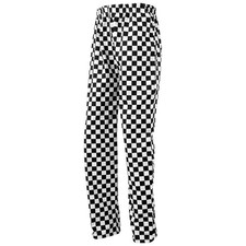 Premier  Adult Essential Checked Chef Pants (PC6713)
