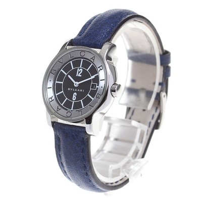 BVLGARI Solotempo ST29S Date Black Dial Quartz Ladies  display picture 3