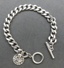 Takeo Kikuchi Brass with a Silver-Colored Finish Bracelet B126