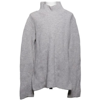 Soft Goat, Strickpullover, Größe: 158/164, Grau, Einfarbig, Rippenstrick #2l2