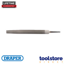 Draper 60223 Second Cut Half Round File, 12 x 200mm