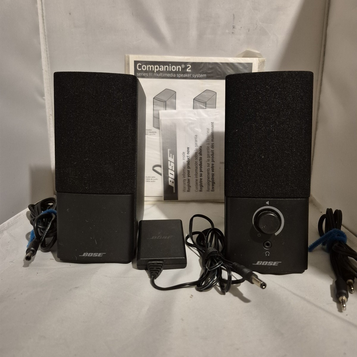 Bose Companion 2 Series 3 III Multimedia Speaker System