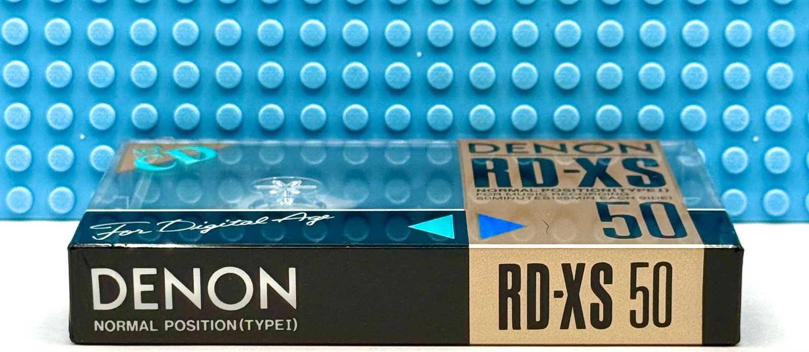 DENON RD-XS  50  1988  JAPAN  TYPE I    BLANK CASSETTE TAPE (1) (SEALED)