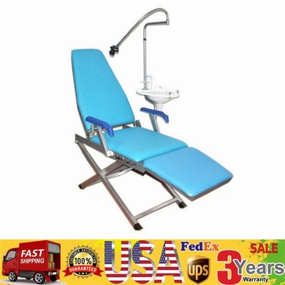 Dental Mobile Delivery Unit Suction Rolling Case 4H Compressor /Chair Portable