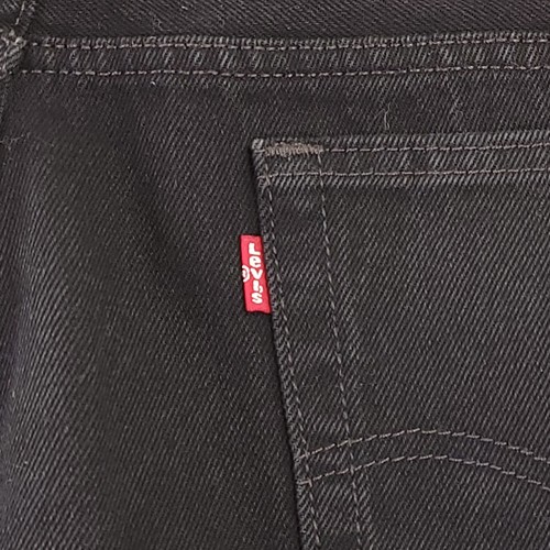 Levis 517 Bootcut Jeans Black Mens Size 36x30 Denim Cowboy Red Tab - Picture 8 of 18