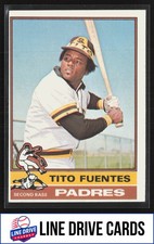 1976 Topps #8 Tito Fuentes San Diego Padres EX