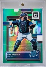 Cal Raleigh 2022 Optic Rated Rookie Green Prizm /5 