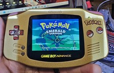 Nintendo Gameboy Advance AGB-001 Backlit IPS V5 , laminated shell custom buttons