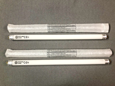 (2) GE F8T5/WW (10064) T5 Linear Fluorescent Bulb 8W 3000K Warm White 5000 Hrs.