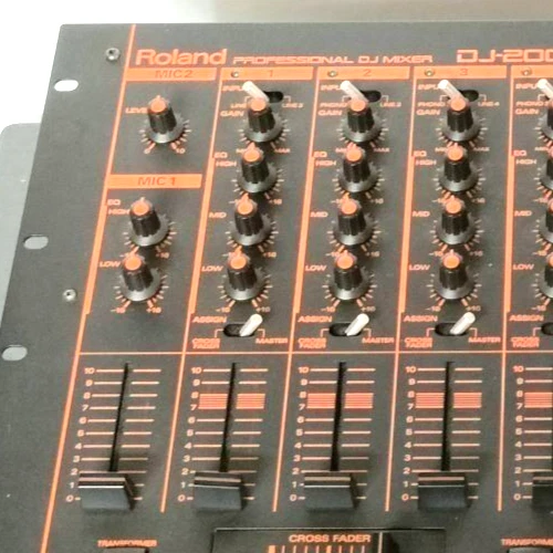 Roland DJ 2000 Professional DJ Mixer 4 Channel DSP Effects Tested - Image 2 of 4