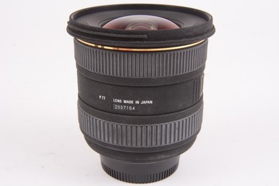 Sigma EX 10-20mm f/4-5.6 DC HSM Wide Angle Zoom Camera Lens For