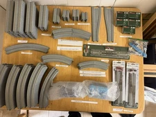 KATO Unitrack N Scale Train Track Lot Massive Lot ! 271 Pcs Read Description!