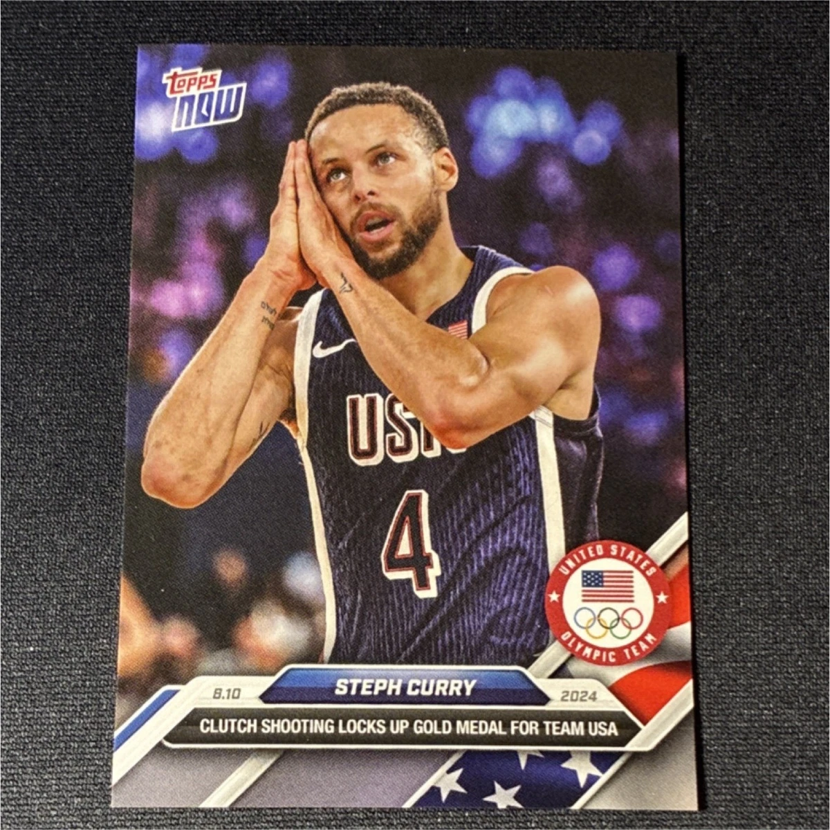 2024 Topps Now Olympic/Paralympic Games - Stephen Curry #27 for 