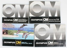 OLYMPUS T20 AND T32 FLASHES, MOTORDRIVE, WINDER MANUALS