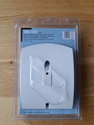 Genuine Bose Accessories Universal Table Stand White New In Box - Foto 2 di 3