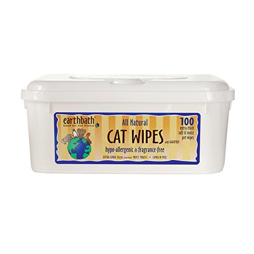earthbath all natural cat wipes