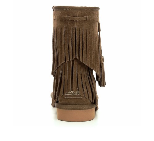 Bottes Haut Ugg Nib Hiver Femmes Koolaburra Câble Frange Par anOZY