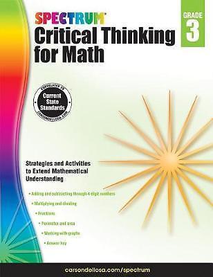 Spectrum Critical Thinking for Math Gr 3 by Spectrum PAPERBACK - Image 2