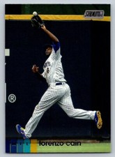 2020 Stadium Club #29 Lorenzo Cain Milwaukee Brewers