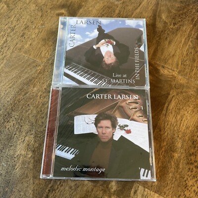 Carter Larsen Live at St. Martins + Melodic Montage - 2 CD SET - NEW / SEALED