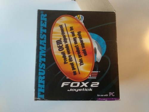 Manette flightstick Thrustmaster top gun Fox 2 PRO PC port joystick + USB + jeu - Photo 5/10
