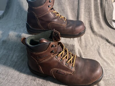 Men\'s Red Wing 2235 Work Boots Size 13 Red Wing 2235 King Toe 6” Safety Toe Work Boots Waxed Nubuck  main image 3