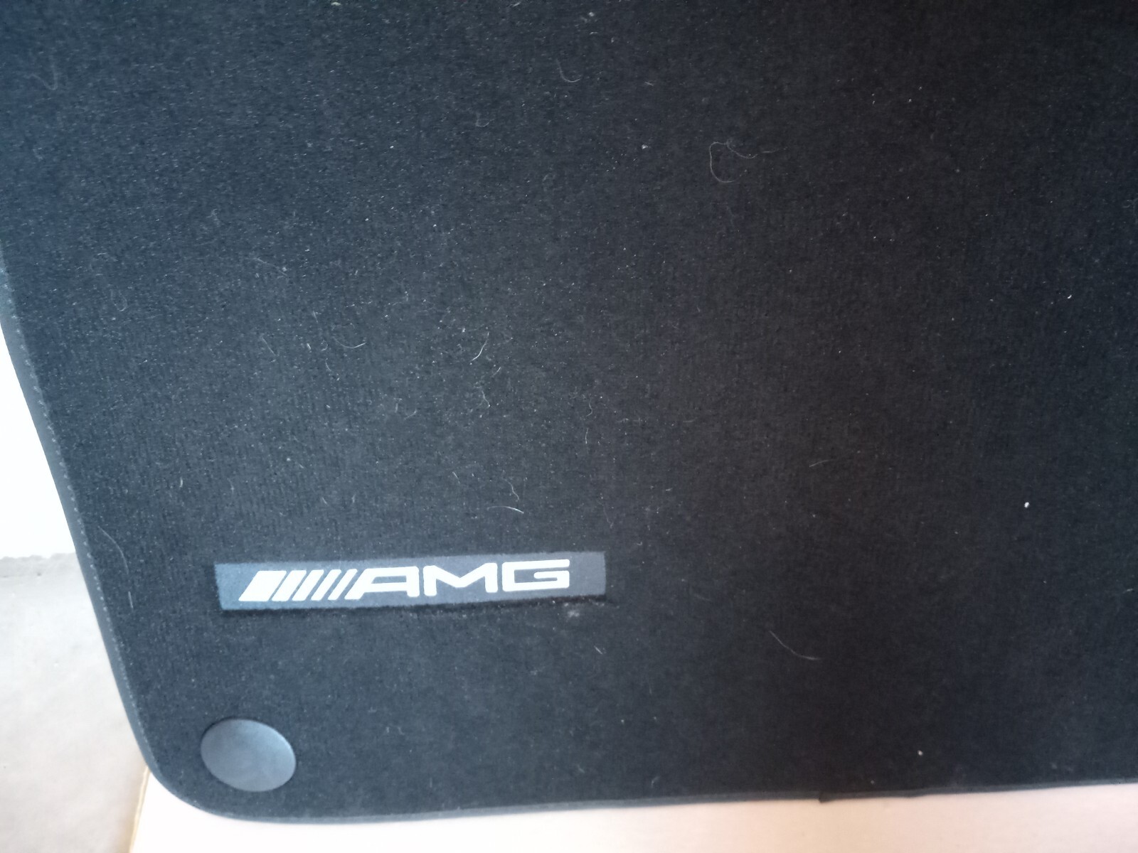 2 PCS EQS 450 Mercedes-Benz AMG Car Mats Black OEM 297 680 40 06 