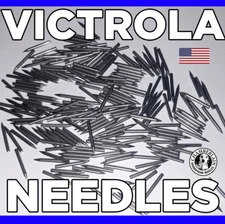 Victor Victrola NEEDLES (500 or 100 packs) for hand crank Phonograph Gramophones