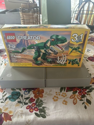 LEGO Creator Mighty Dinosaur Toy 31058 3-in-1 T-Rex/Triceratops/Pterodactyl Toy
