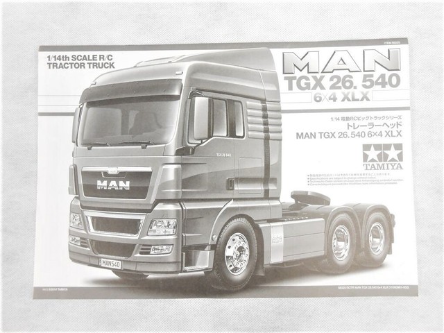 tamiya man tgx 26.540 6x4 xlx