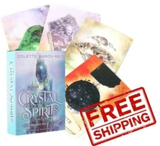 Oracle Tarot Cards Crystal Spirits Oracle Oracle Card Board Deck Games Playing