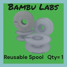 Bambu Lab Reusable Filament Spool (QTY 1)  AMS Compatible A1, P1S, P1P, X1 - 70C