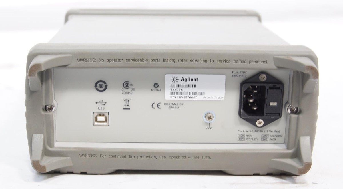 週末Agilent 34405A 5.5桁 デュアルディスプレイ マルチメーター