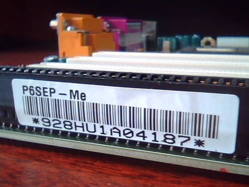 Celeron Motherboard ECS P6SEP-Me Rev1.2 Socket370 - Picture 5 of 6