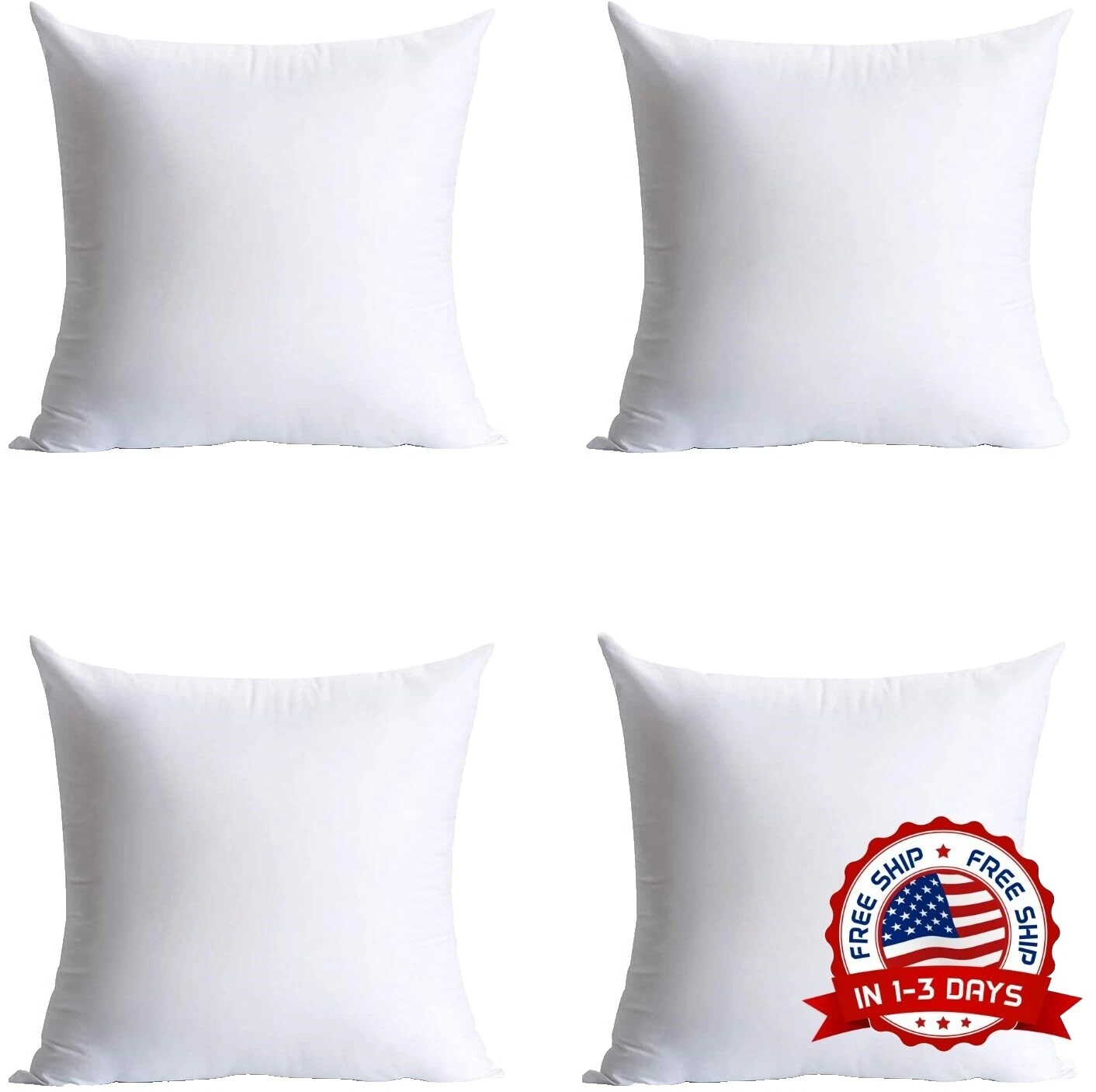 Cuadrado Blanco para Cojines De Decoración para el Hogar