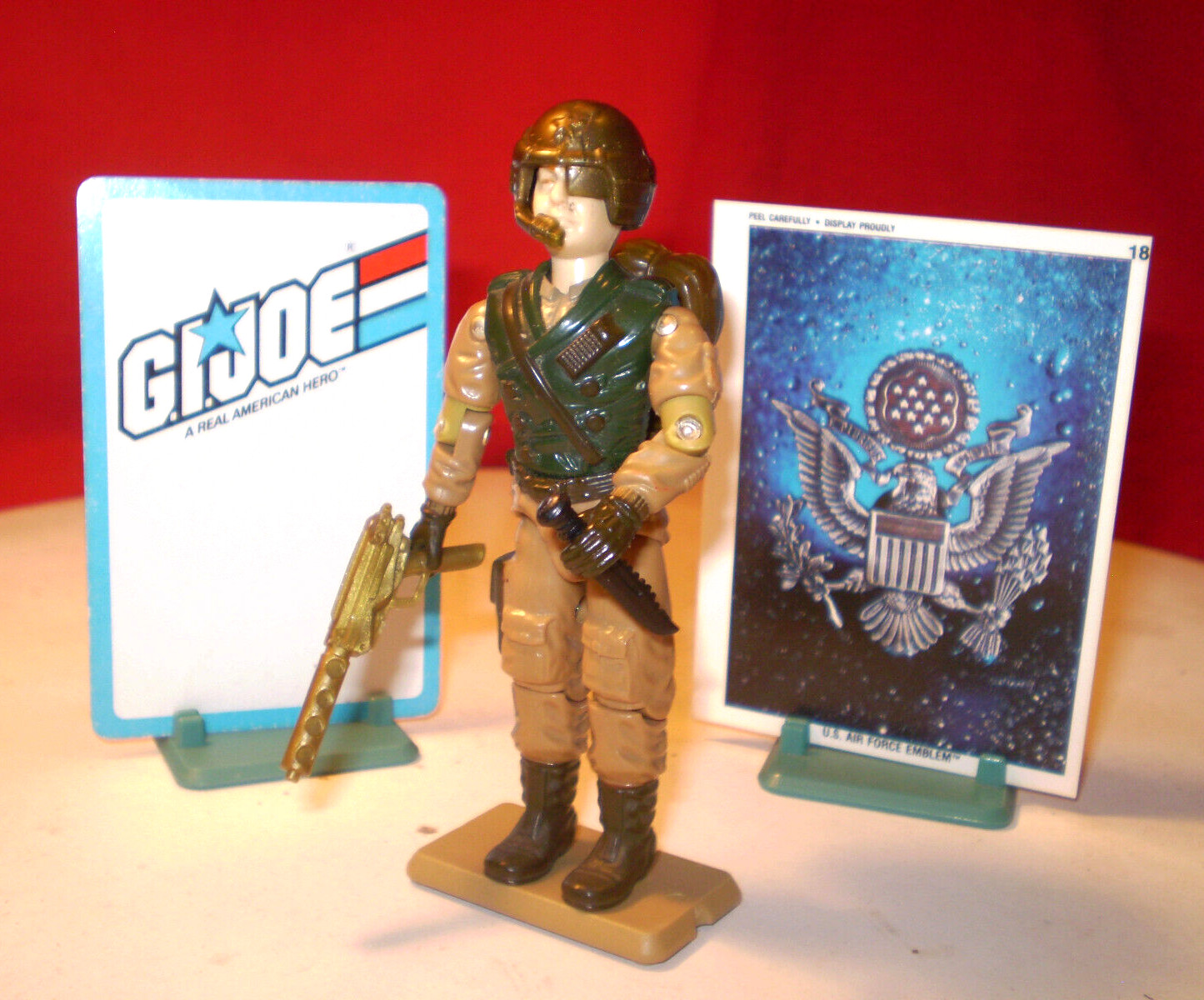 1990 GI JOE GENERAL MOBILE ASSAULT FORT DRIVER & LOCUST PILO