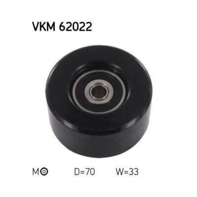 Spannrolle, Keilrippenriemen SKF VKM 62022 für NISSAN RENAULT