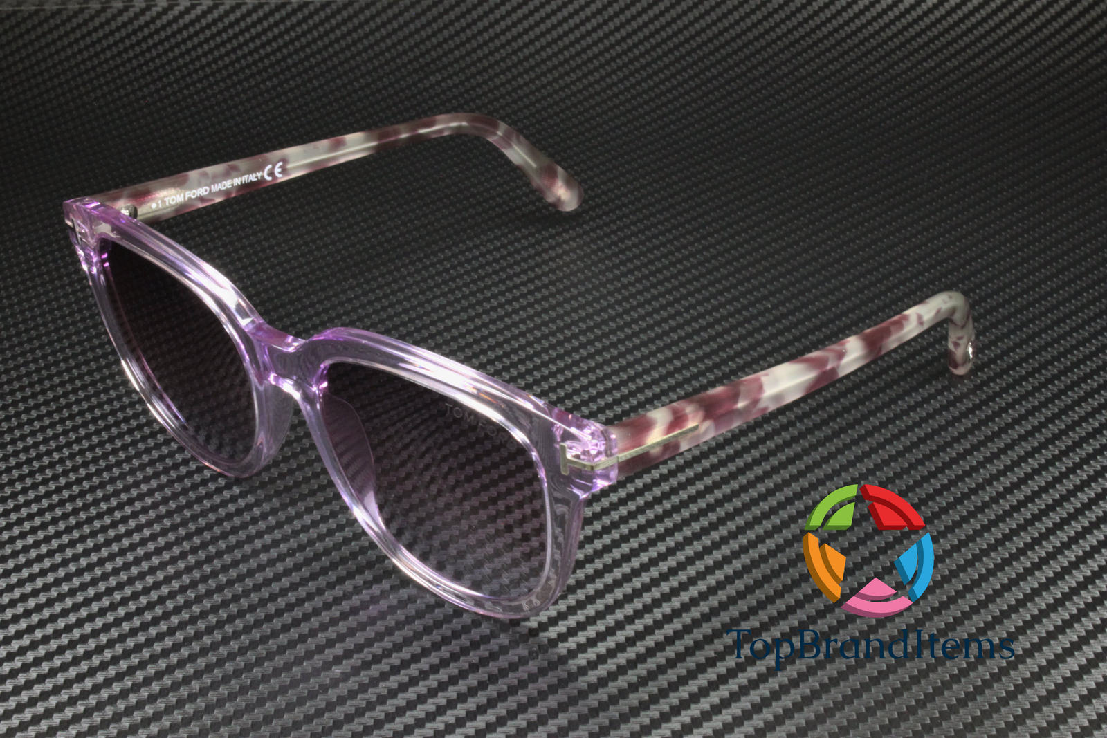 TOM FORD Olivia-02 FT0914 78Z Transp Lilac Grad Purple 54 mm Women\u0026#039;s  Sunglasses | eBay