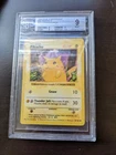 1999 Base Shadowless 58 Pikachu C Red Cheeks Error Beckett 9 Mint (Minor scuffs)
