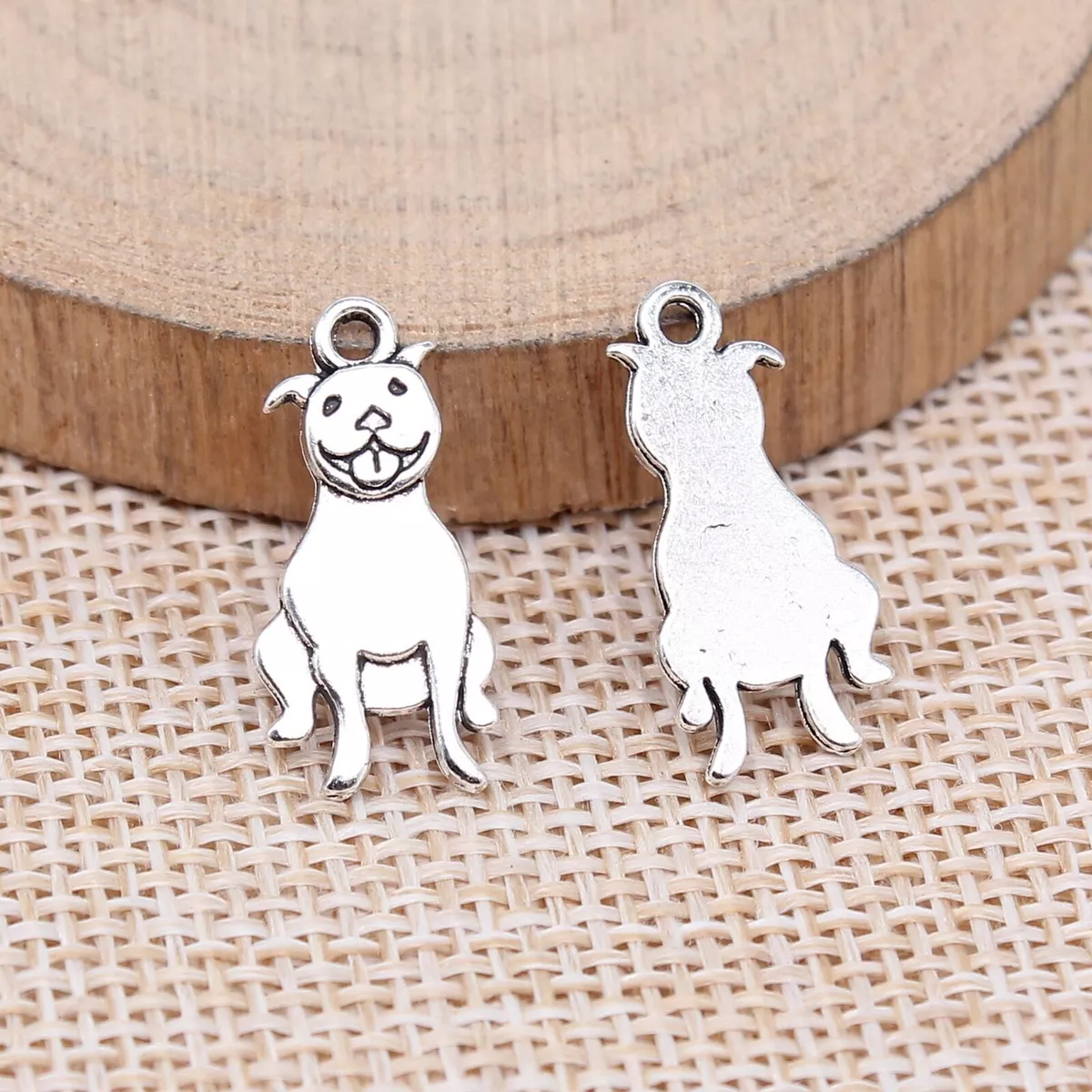 Dog charms clearance for jewelry making