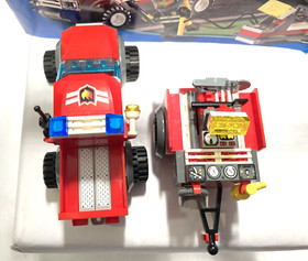 LEGO 7942 Town City Fire Off Road Rescue Complete Retired Set from 2007