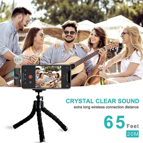 GameMantra Wireless Lavalier Microphone Mic for iPhone iPad Vlog Live Stream ... - Picture 9 of 10