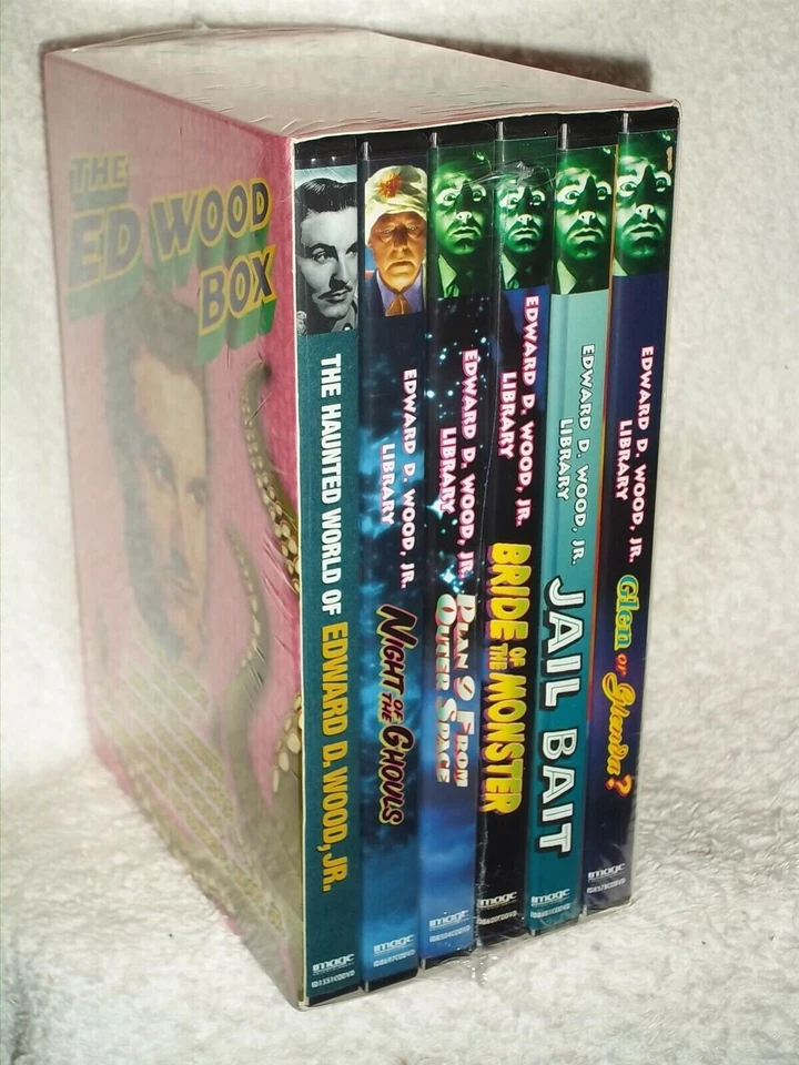 The Ed Wood Box (DVD, 2008, 6-Disc) cult classics 50s B-movies Glen or Glenda - Image 2 of 3