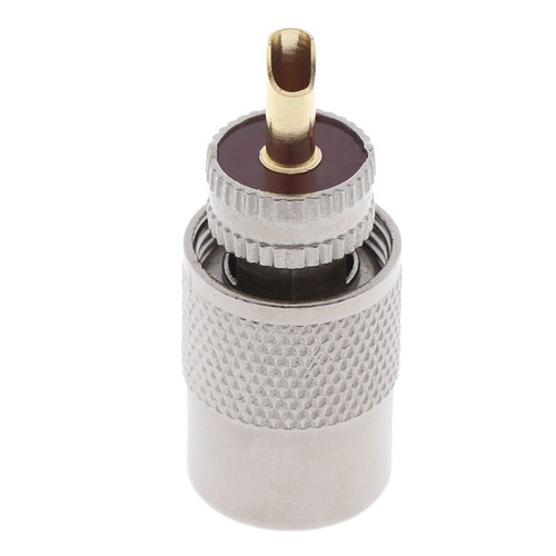 1PCS UHF PL259 Male Plug Straight Solder Connector Adapter for RG8U RG58-3 B.hw - Photo 7/7