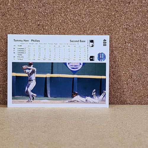 1990 Philadelphia Phillies Upper Deck Baseball Cards - 第 8/12 張圖片